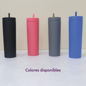Skinny tumbler de colores