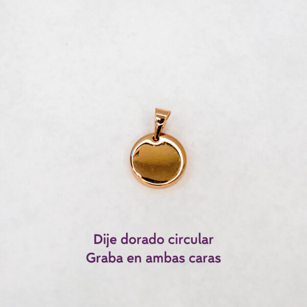 Pulsera dorada - Imagen 3